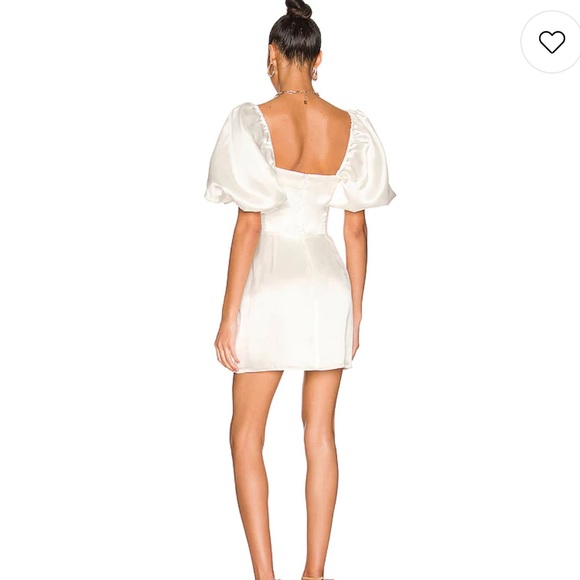 Amanda Uprichard x REVOLVE Santucci Dress in Ivory - Picture 3 of 7